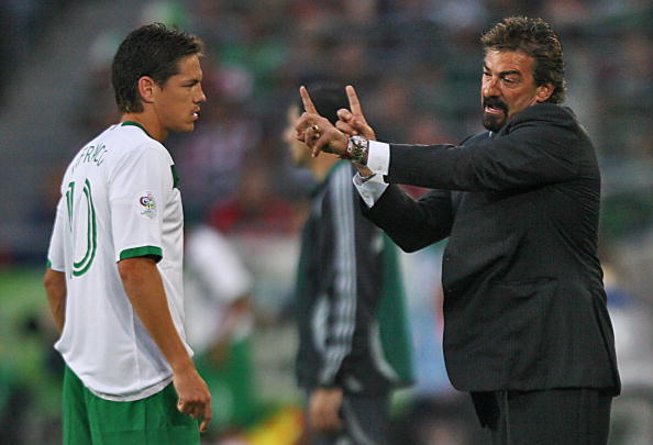Argentinian coach of the Mexican team Ri