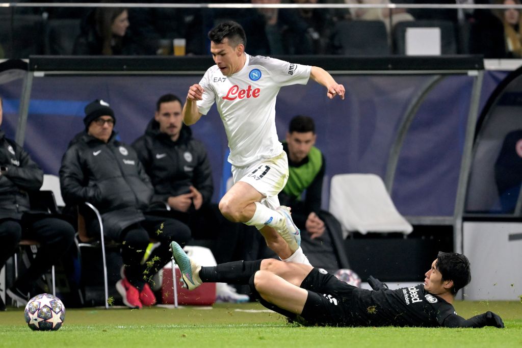 UEFA Champions League Round of 16 Leg One"Eintracht Frankfurt v SSC Napoli"
