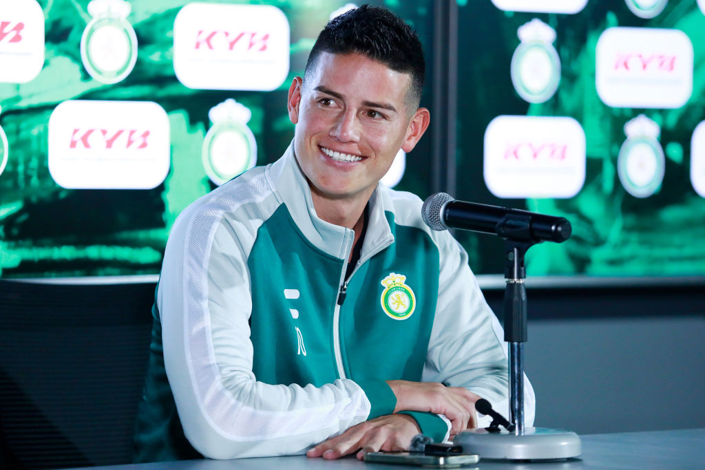 Club Leon Unveils James Rodriguez As New Player