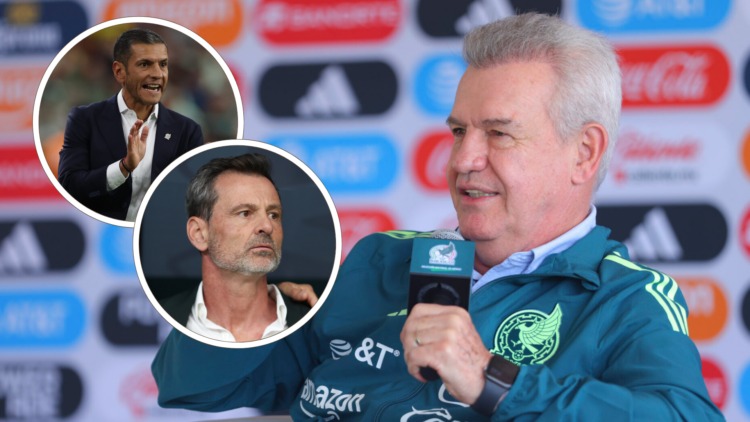 Javier Aguirre, Diego Cocca and Jaime Lozano