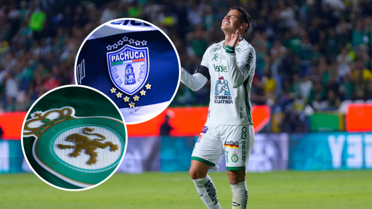 LEON, MEXICO - FEBRUARY 8: James Rodriguez of Leon reacts during the 6th round match between Leon and Toluca as part of the Torneo Clausura 2025 Li...