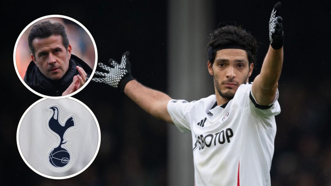 Raúl Jimenez of Fulham during the Premier League match between Fulham FC and Nottingham Forest FC at Craven Cottage on February 15, 2025 in London,...