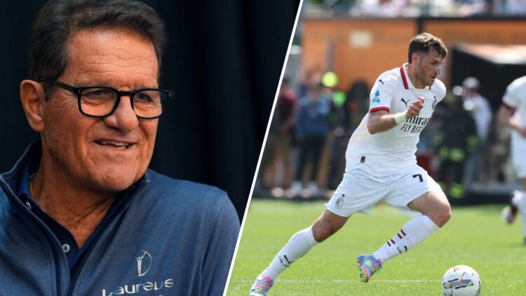 Fabio Capello and Santiago Gimenez
