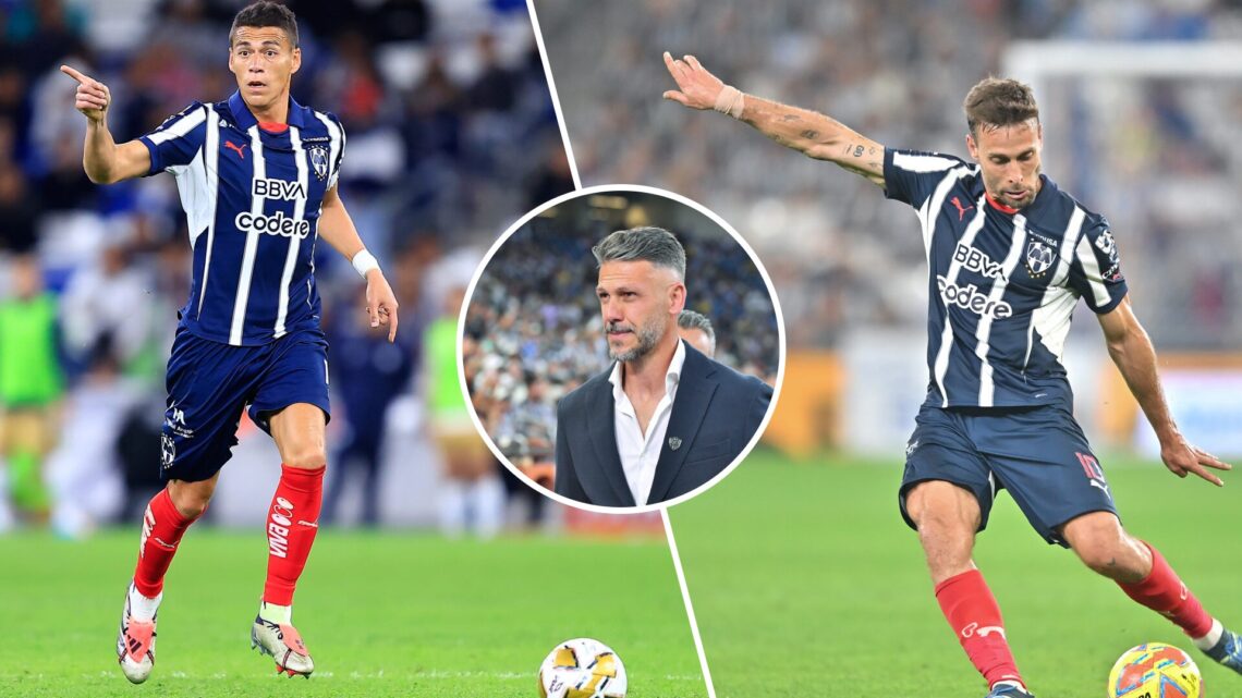 Héctor Moreno, Martín Demichelis y Sergio Canales