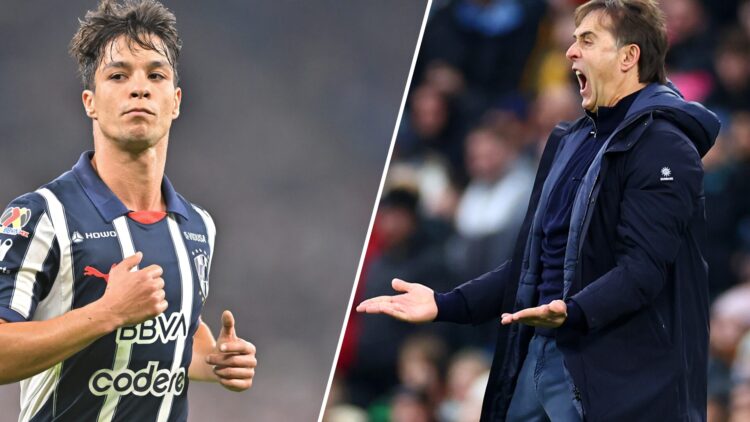 Oliver Torres and Julen Lopetegui
