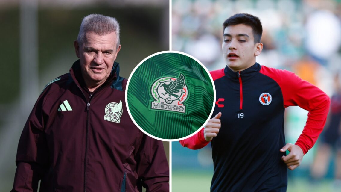Javier Aguirre, seleccionador de México, y Gilberto Mora, futbolista de Tijuana.