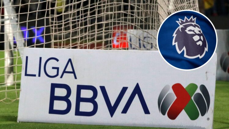 Liga MX logo and Premier League logo