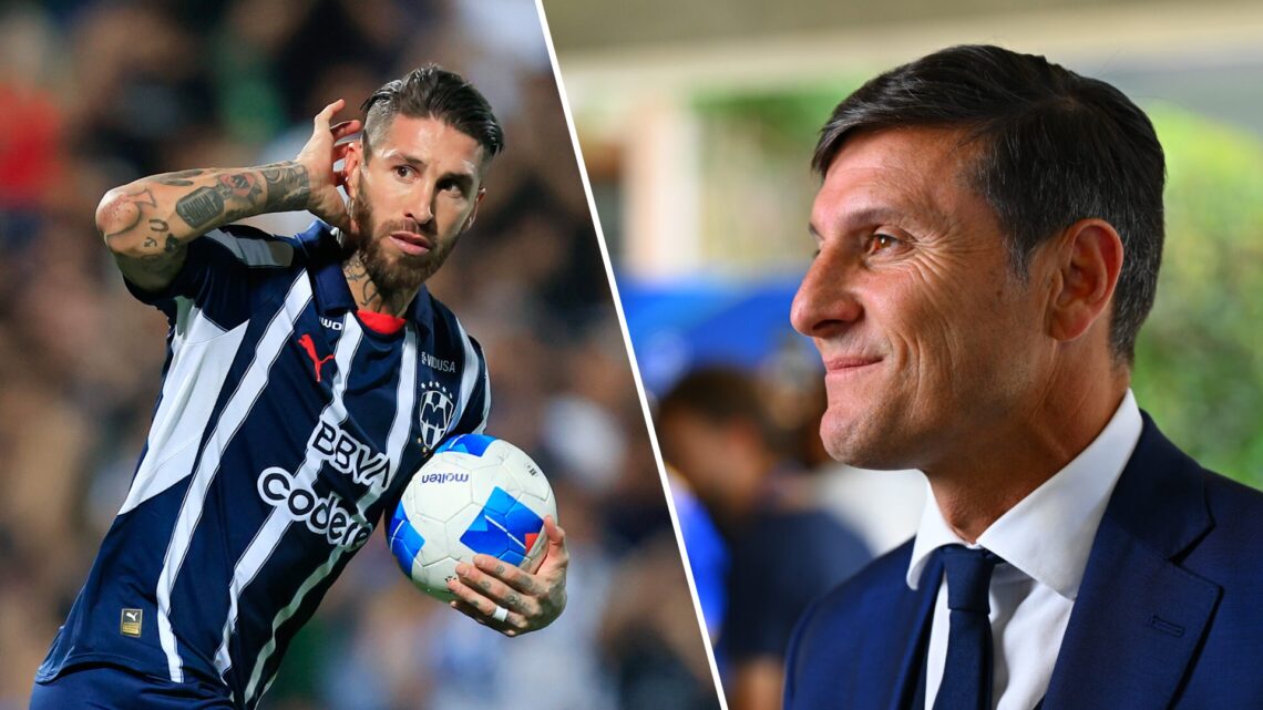 Sergio Ramos and Javier Zanetti