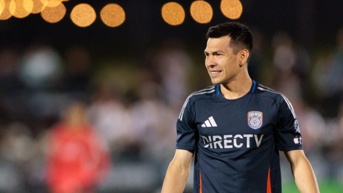 Hirving Lozano, futbolista mexicano del San Diego FC.