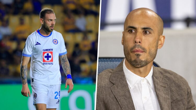 Rodolfo Rotondi en un partido entre Cruz Azul y Tigres / Guido Pizarro en un juego de Tigres