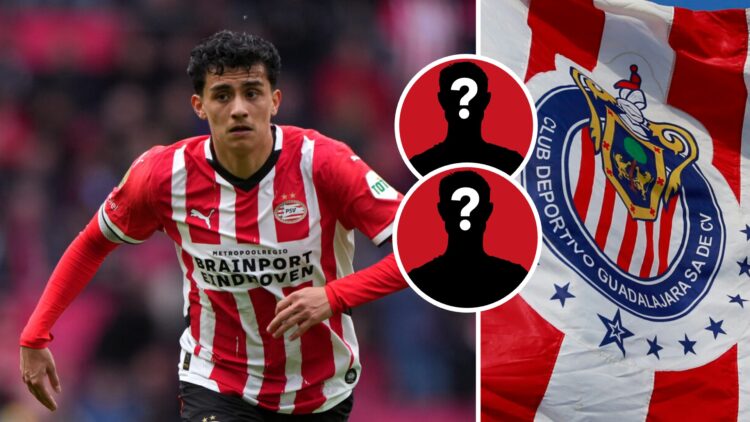 Richard Ledezma, futbolista del PSV Eindhoven que interesa a Chivas, de la Liga MX.